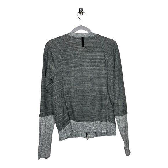 Derek Lam IOC x Athleta Sweatshirt Jacket Womens Large Collab Color Block Zip Up - Picture 2 of 16